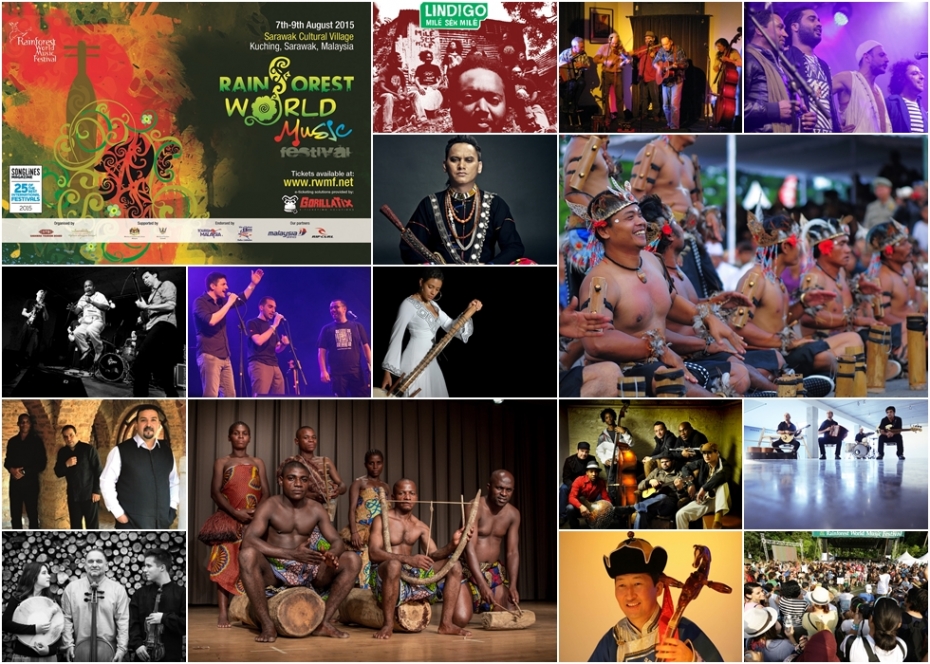 THE 18th RAINFOREST WORLD MUSIC FESTIVAL