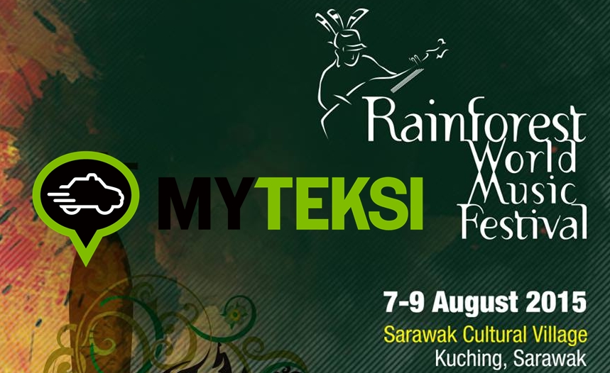 RWMF2015 x MyTeksi | Get Your RM8 x 3 discount