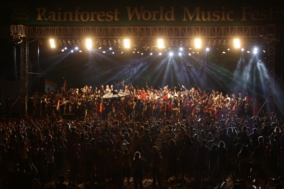 Another Grand Finale With Rwmf2016 Stats Rainforest World Music Festival