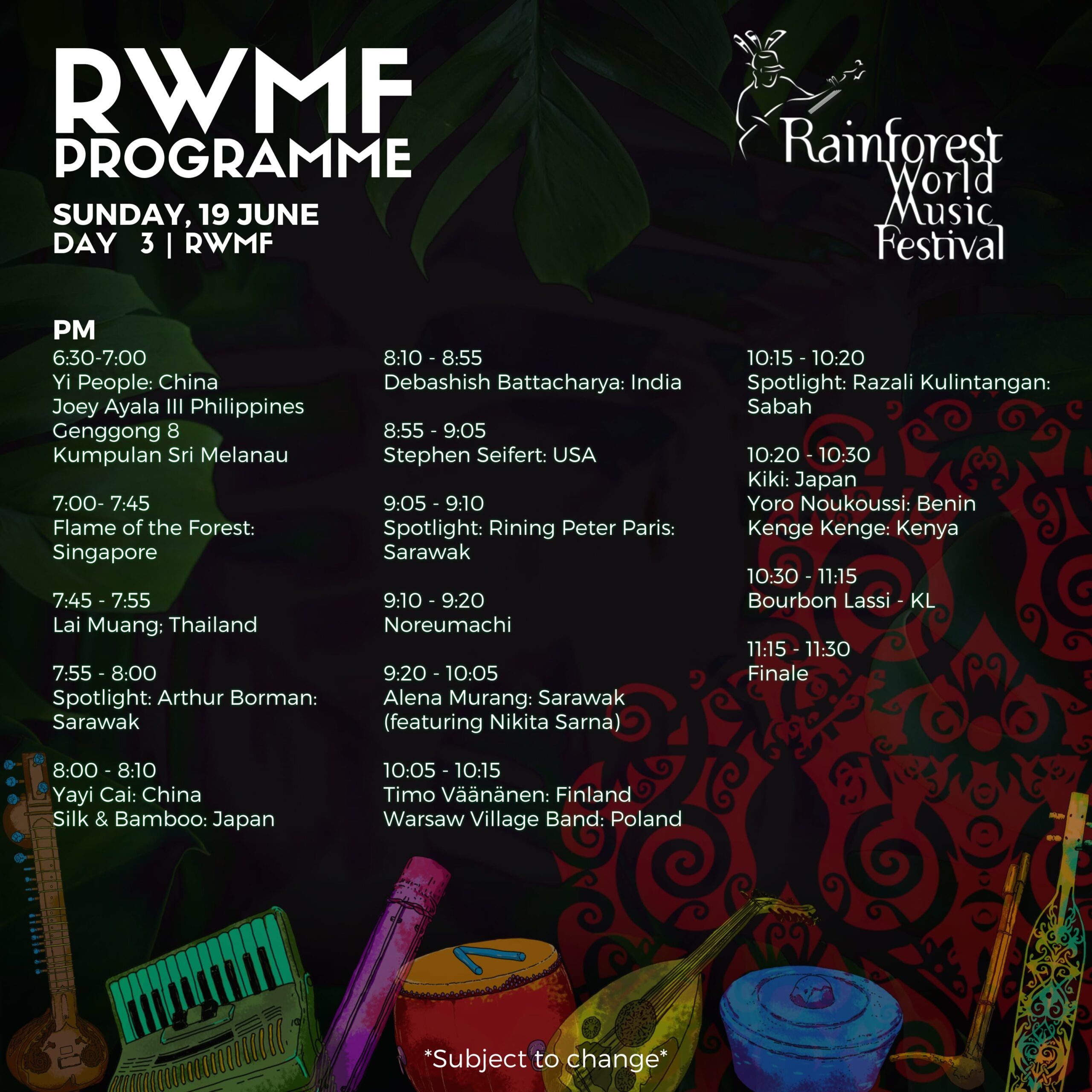 RWMF-Day 3 Programme