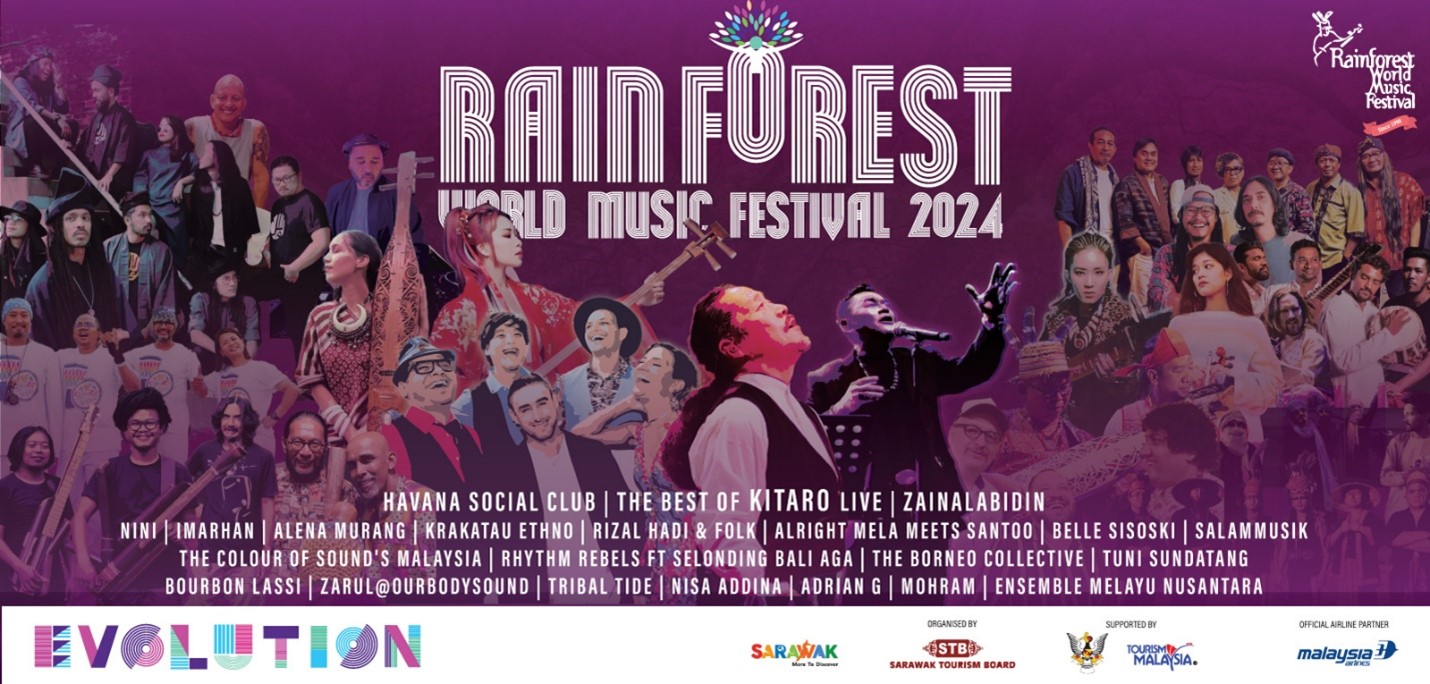Rainforest World Music Festival 2024: A Harmonious Journey into the Heart of Borneo’s Rhythms